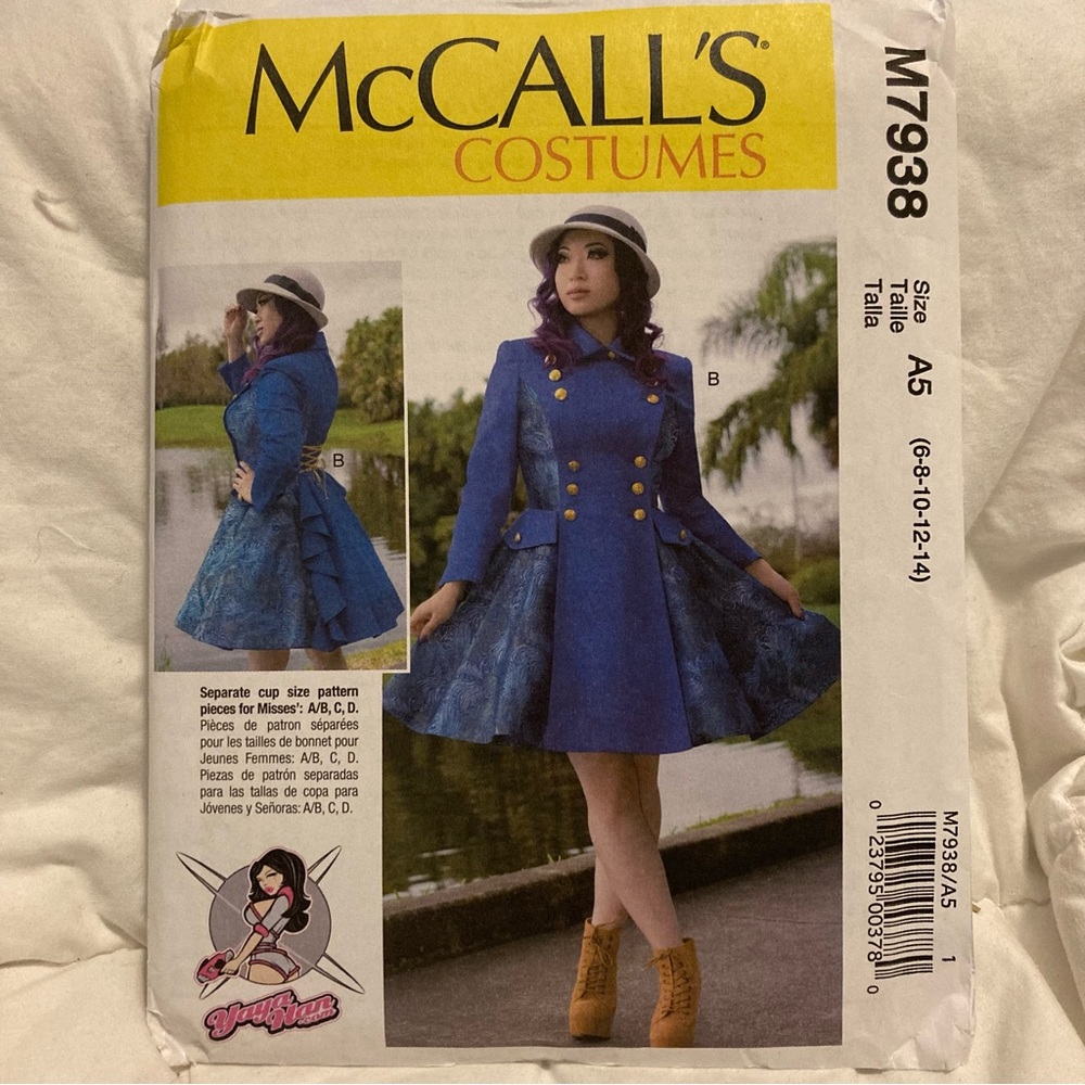 McCall’s Sewing Pattern 7938